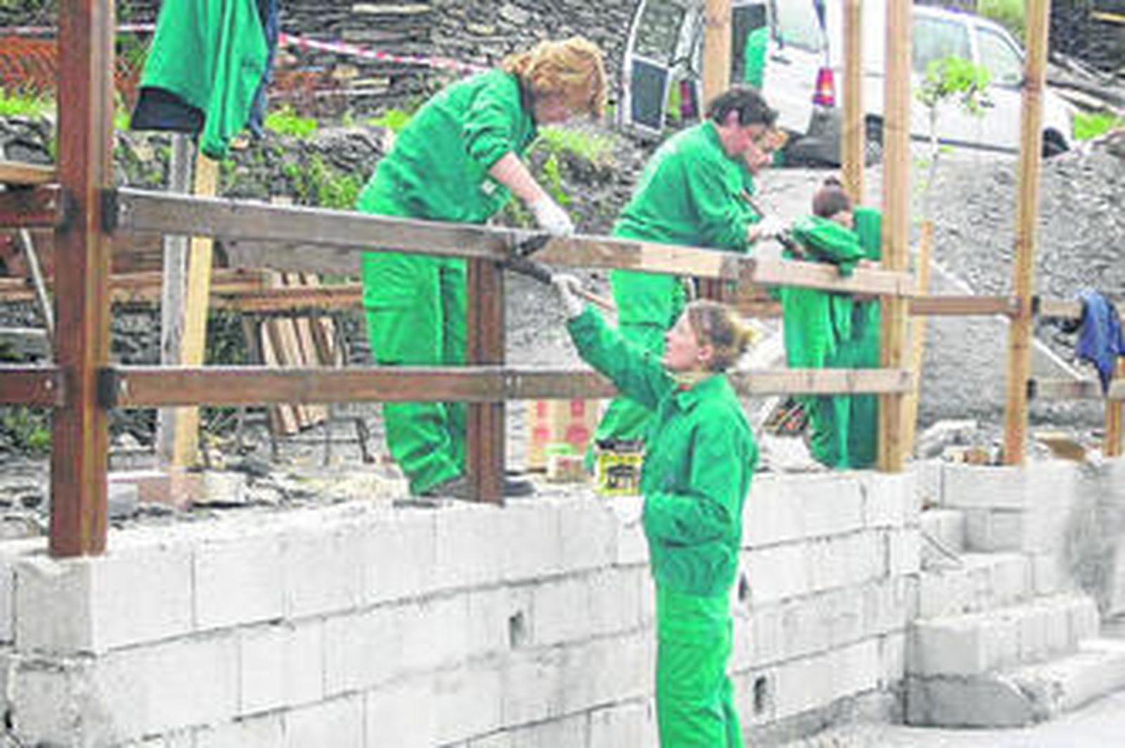 Uno de los cursos de formación desarrollados en la Sierra.