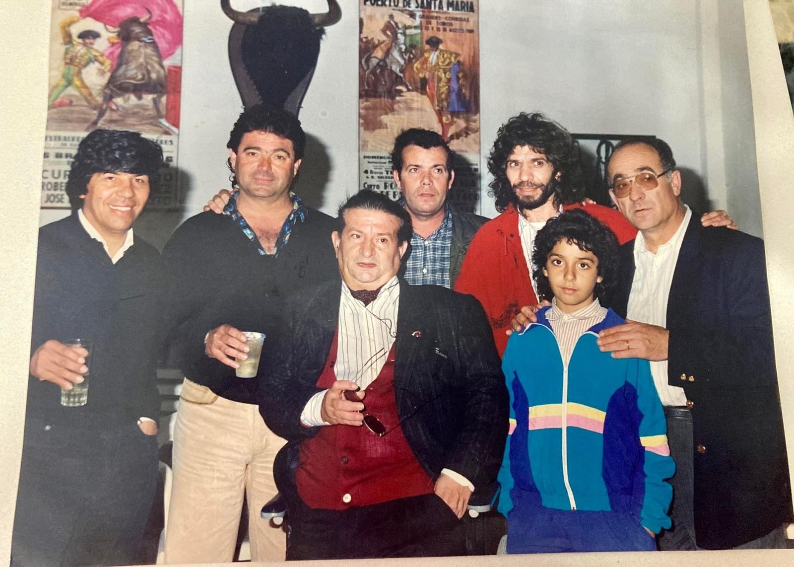 Francisco Sánchez Sanchís con Rancapino y Camarón