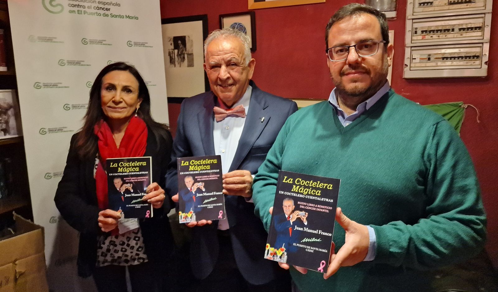 Juan Franco, Lourdes Moreno y Enrique Iglesias.