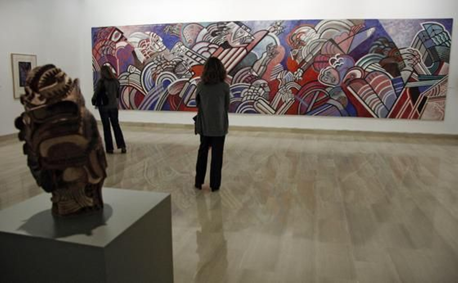 La Casa de la Provincia expone una retrospectiva de Espinoza, 18 años después de su retirada. 

Foto: B.Vargas