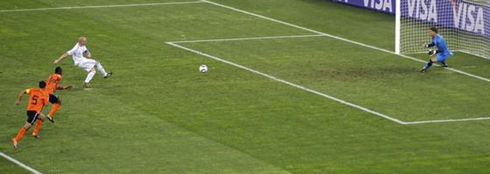 Holanda se mete en cuartos de final después de ganar a Eslovaquia. / Reuters