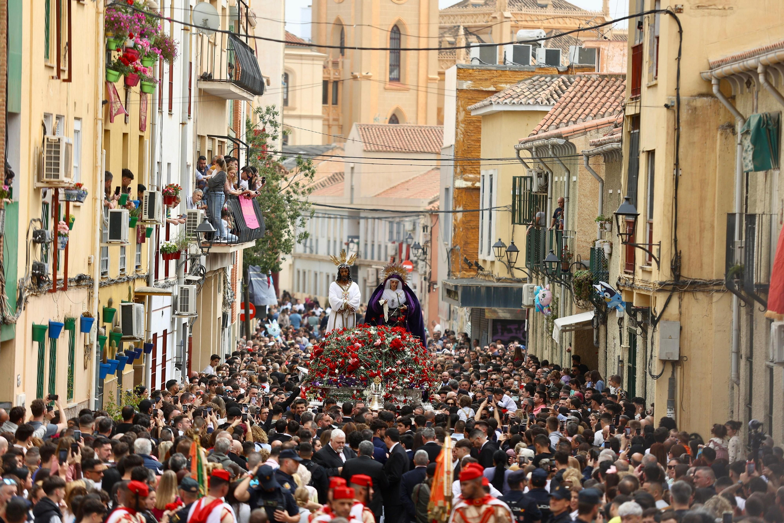 Las fotos del traslado del Cautivo el Sábado de Pasión en Málaga