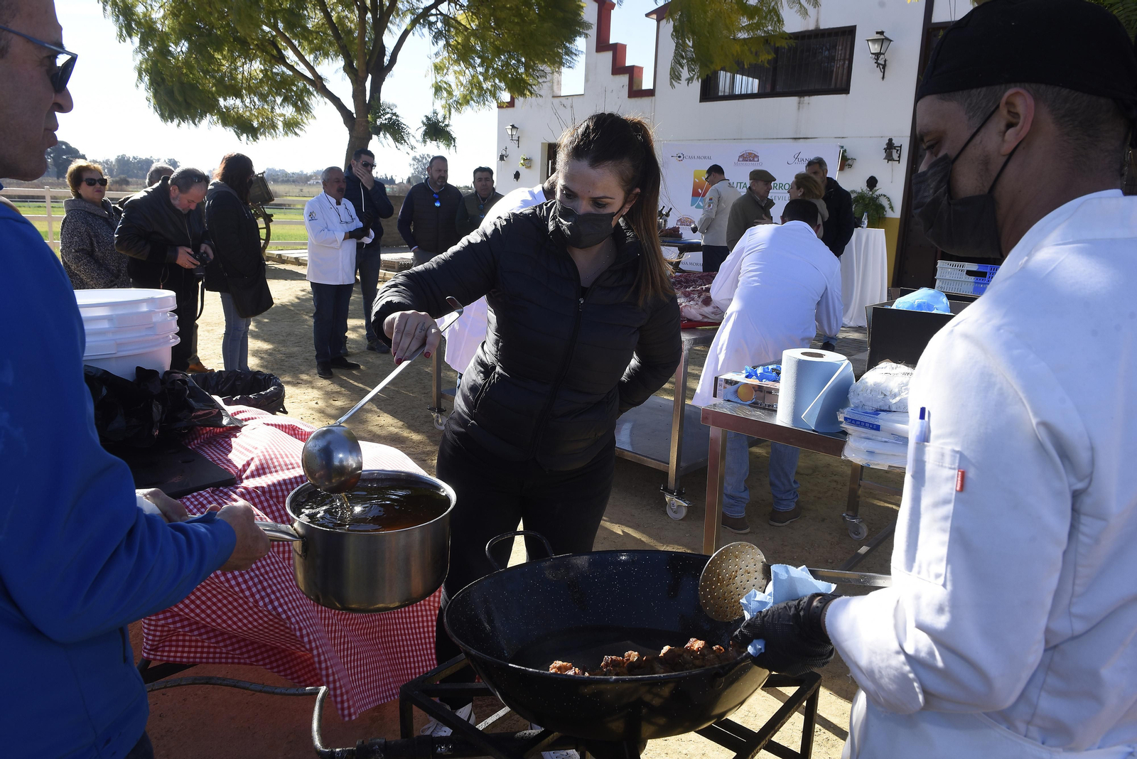 Un día de matanza en una finca sevillana