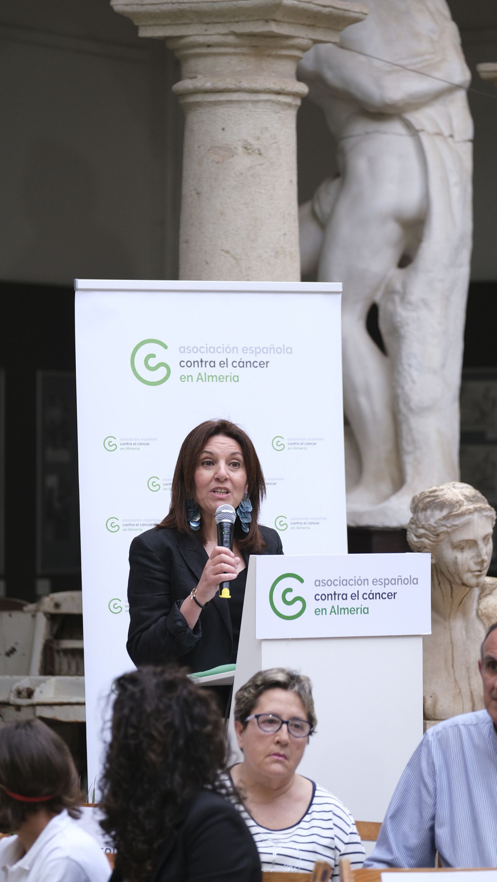 Imágenes del desfile benéfico contra el cáncer, en la Escuela de Artes de Almería