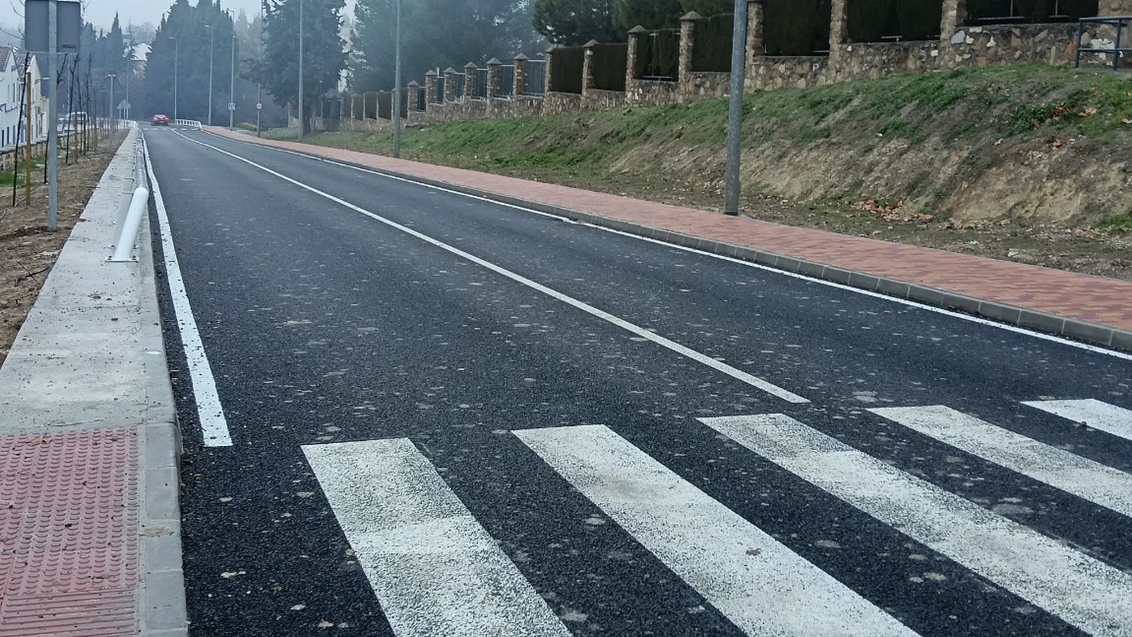 Estado actual de la carretera N-322.