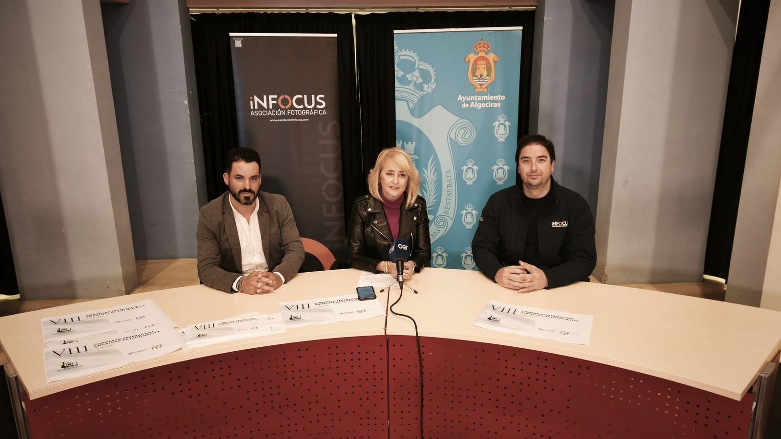 Presentación del VII Congreso Andaluz de Fotografía en Algeciras.