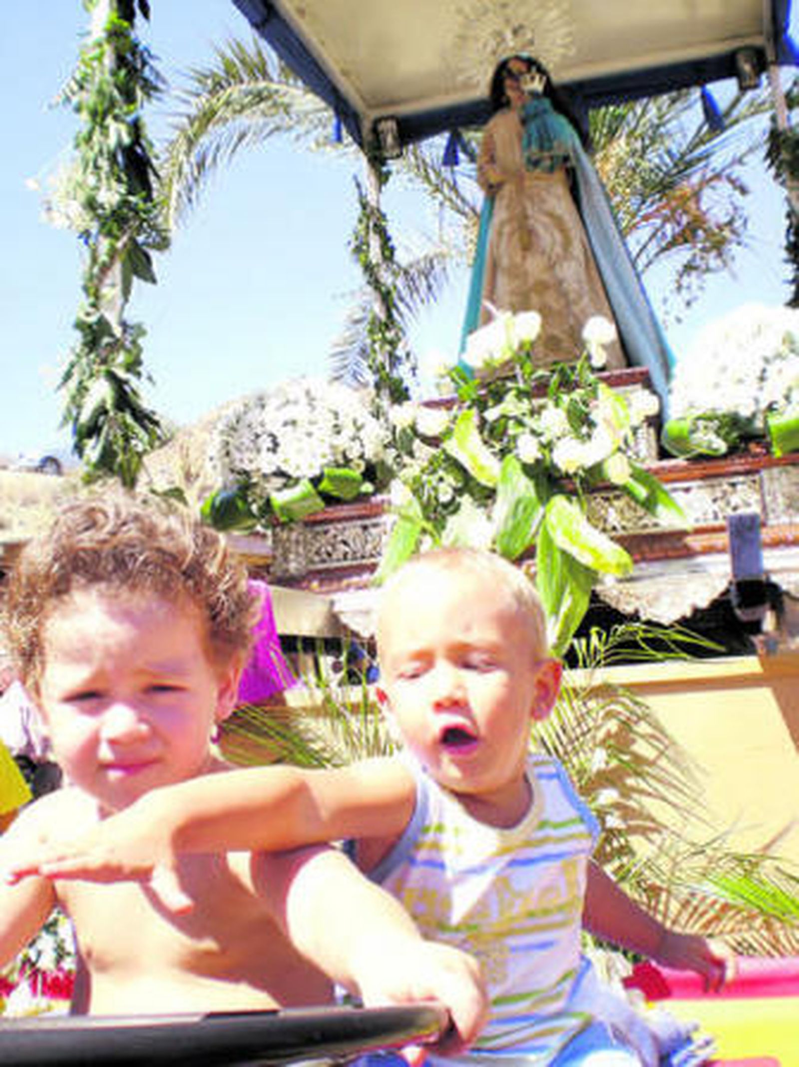 Imagen de la Virgen de la Cabeza.