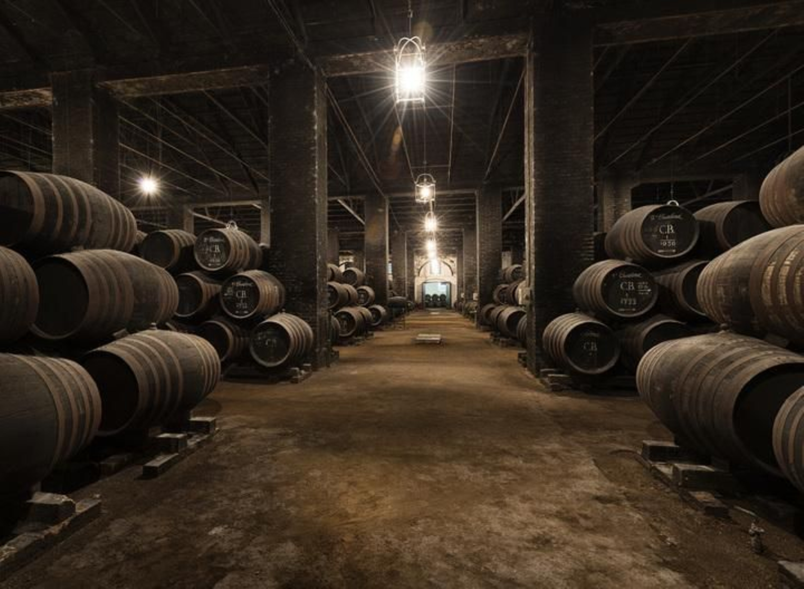 Vista interior de Bodegas Alvear, con sede en Montilla (Córdoba).