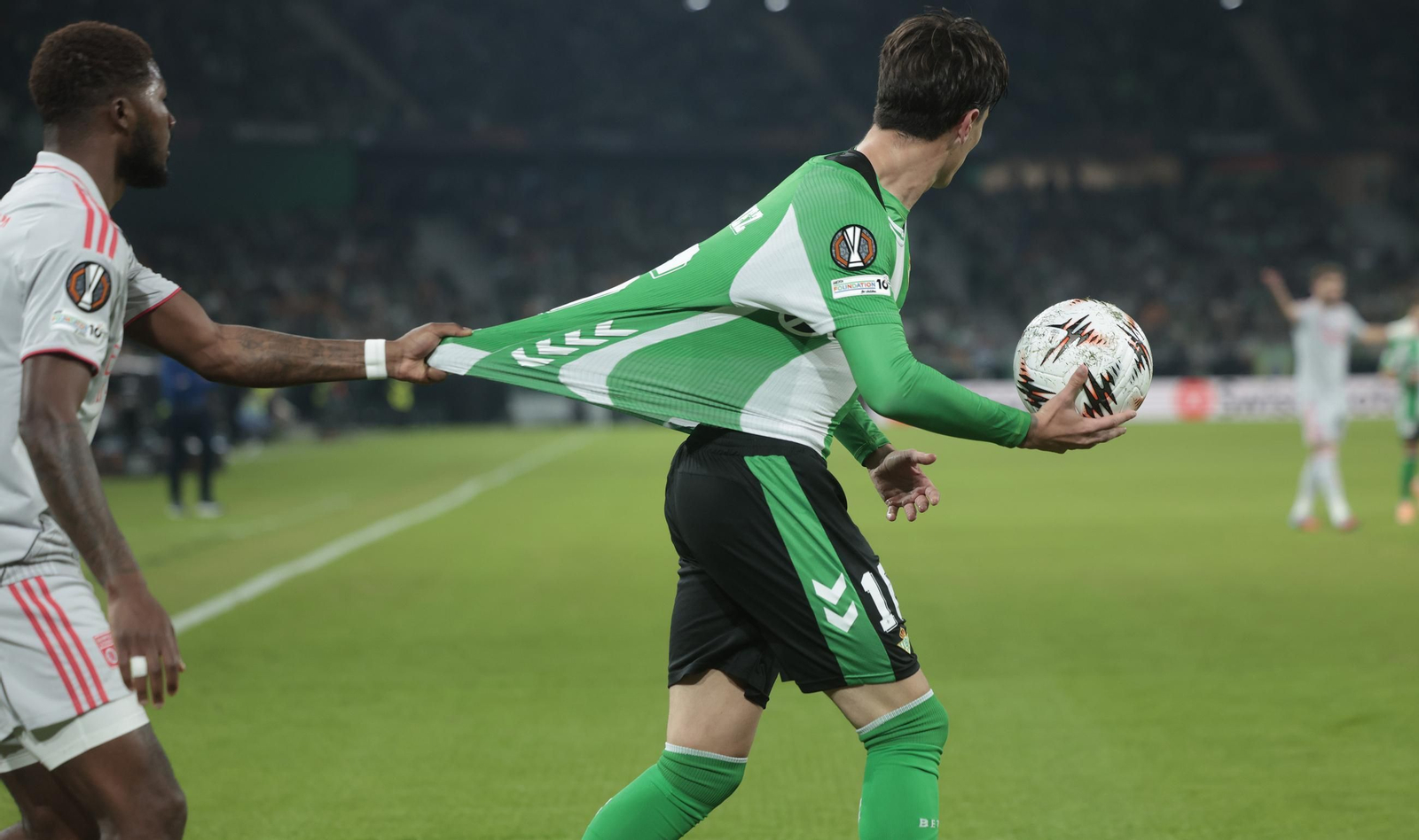 Las fotos del Betis - Olympique Lyonnais