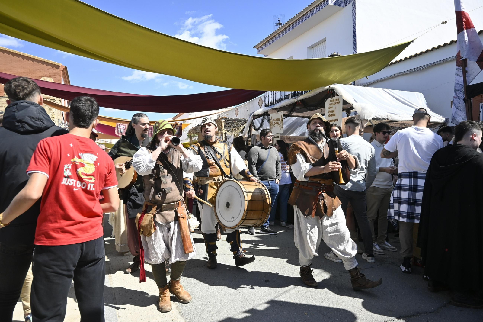 Las mejores imágenes de la Feria Medieval del Descubrimiento en Palos de la Frontera 2025