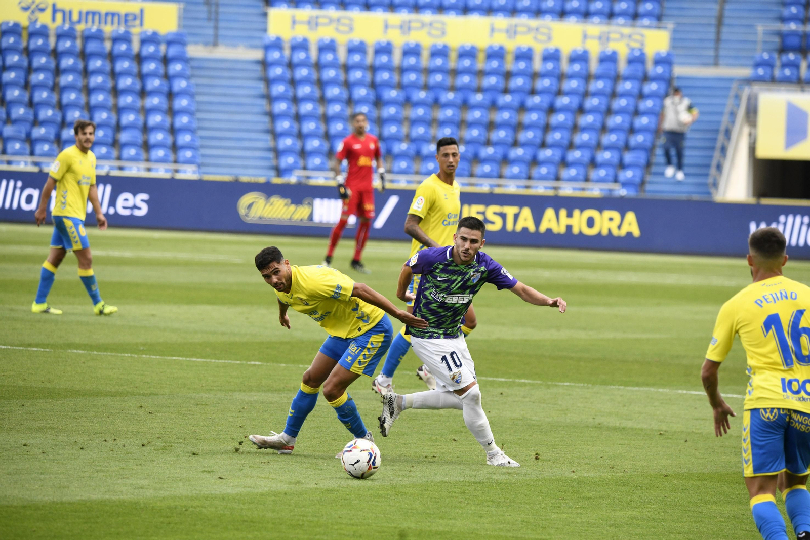 El Las Palmas-Málaga CF, en fotos
