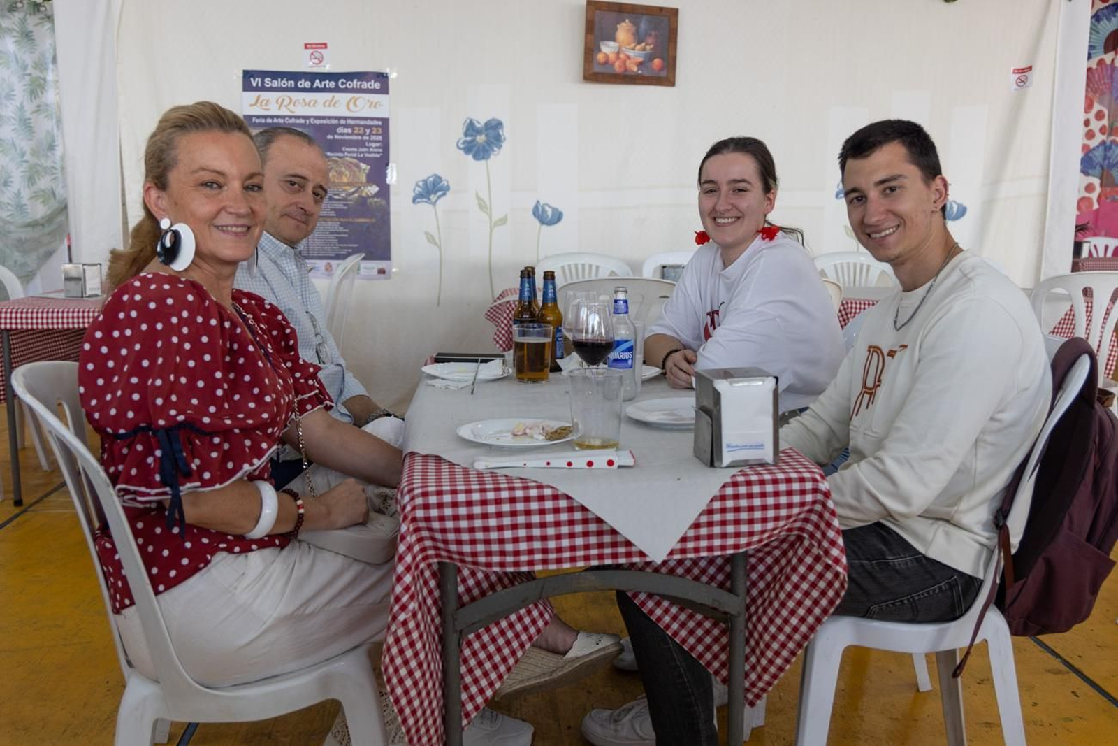 Las comidas de empresa se suceden en la Feria de San Lucas