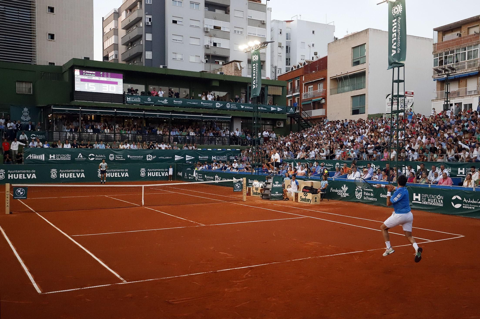 Copa del Rey de Tenis. Imágenes del gran ambiente en las semifinales