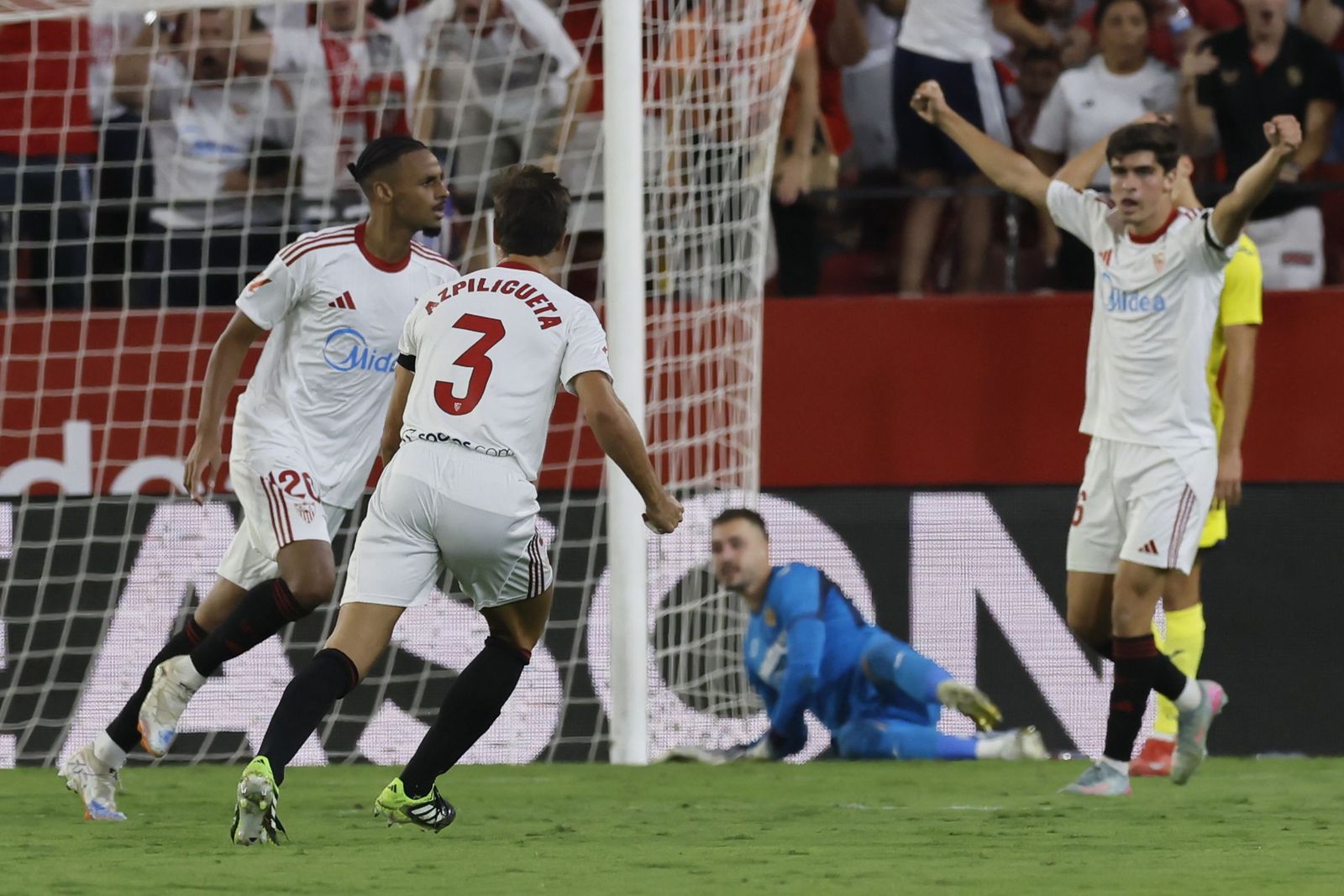 Las fotos del Sevilla-Villarreal