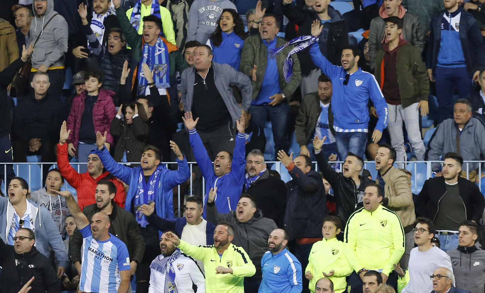 Las fotos del Málaga-Granada