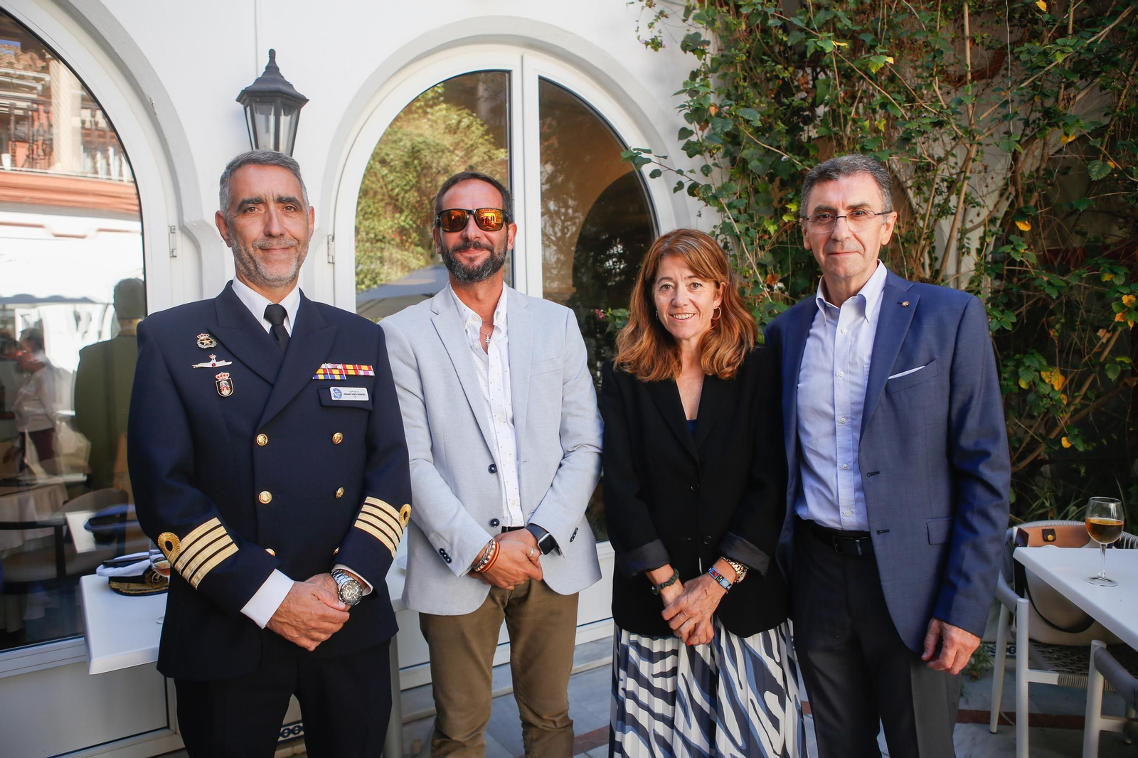 Las fotos del almuerzo del Propeller Club de Algeciras con Fernando García Rodríguez, jefe de Estado Mayor de la Operación Atalanta