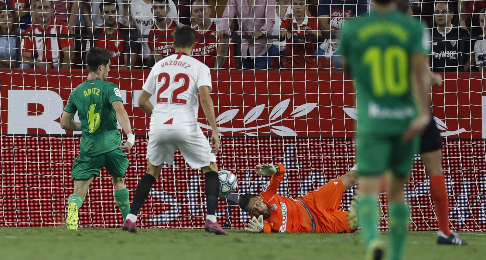 Las imágenes del Sevilla-Real Sociedad