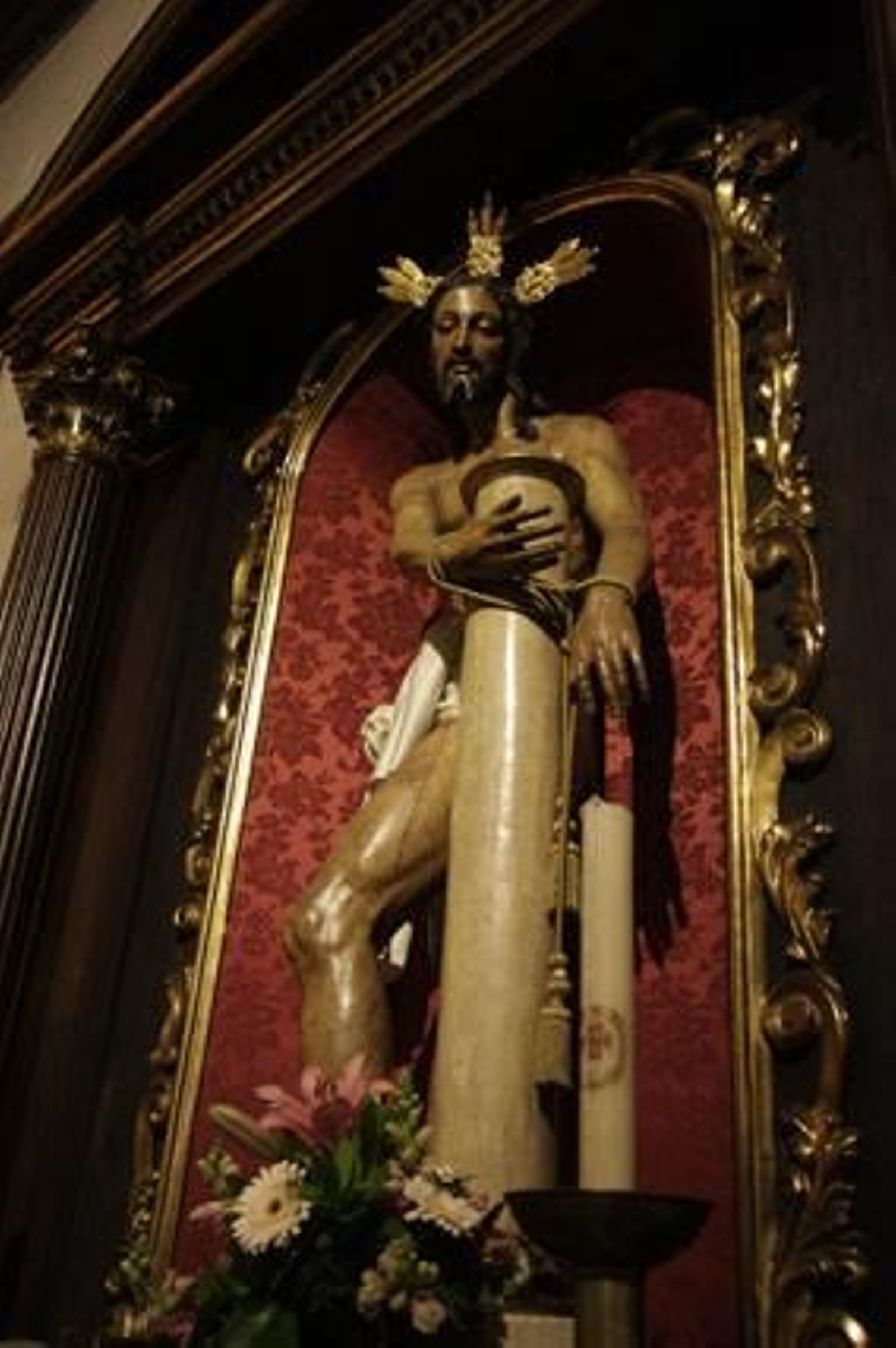 Cristo Atado a la Columna.

Foto: Victoria Hidalgo