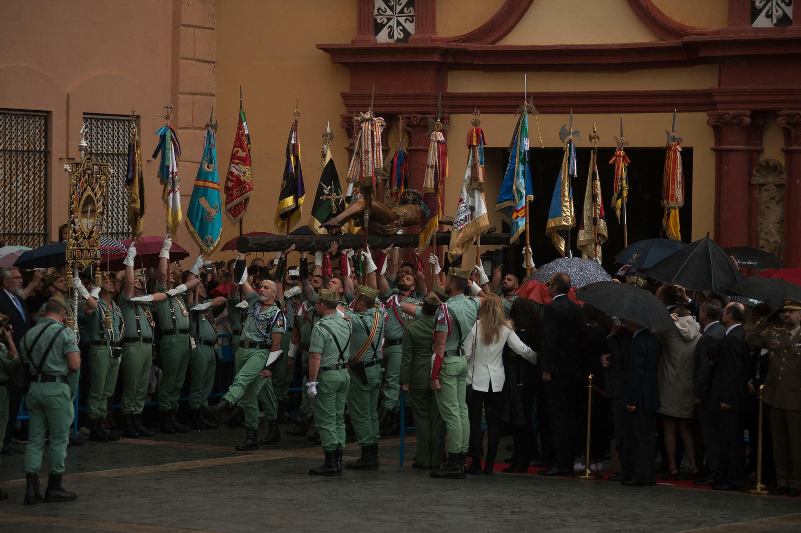 Las fotos del desembarco de la Legión en Málaga