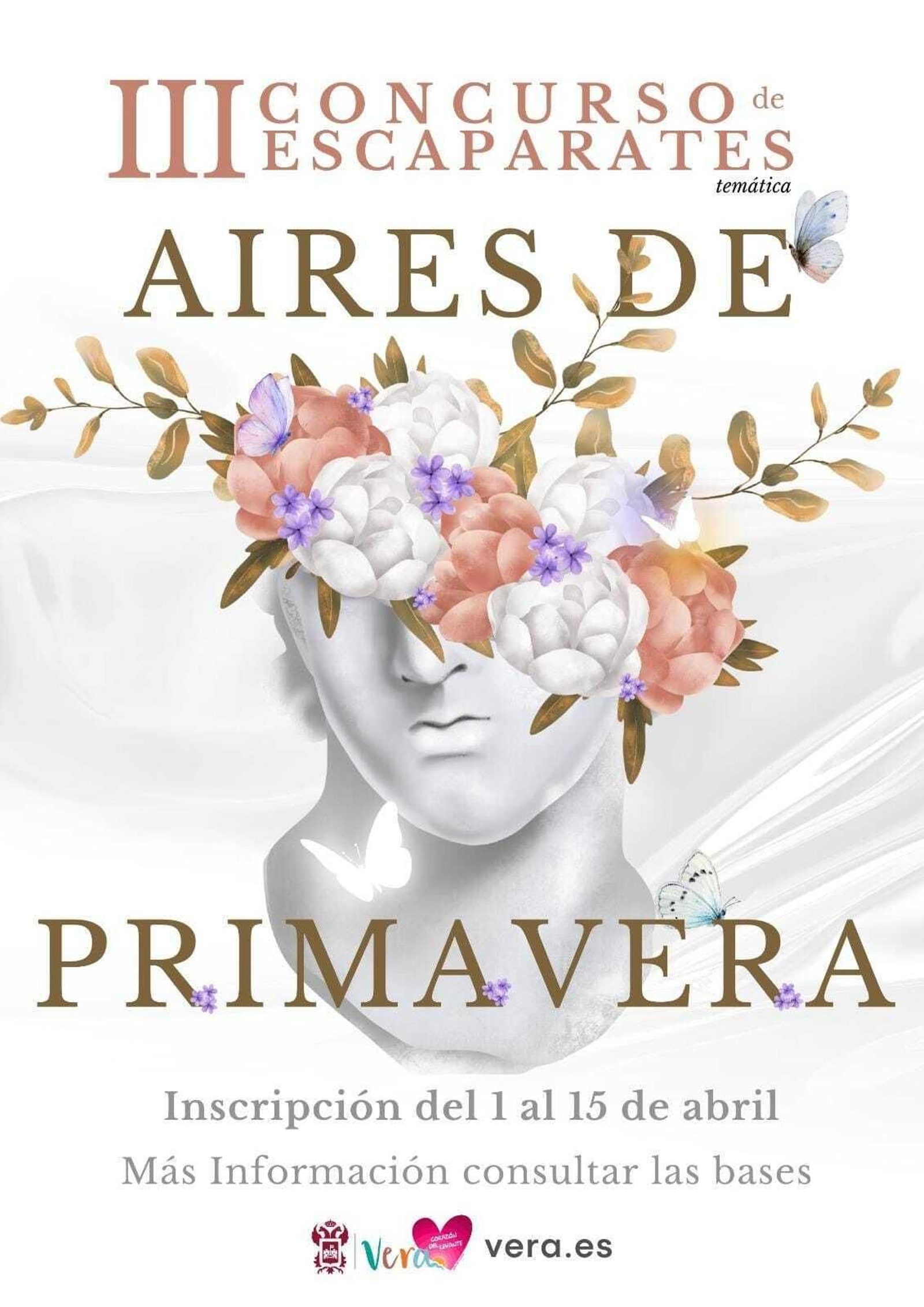Cartel anunciador del concurso "Aires de primavera"