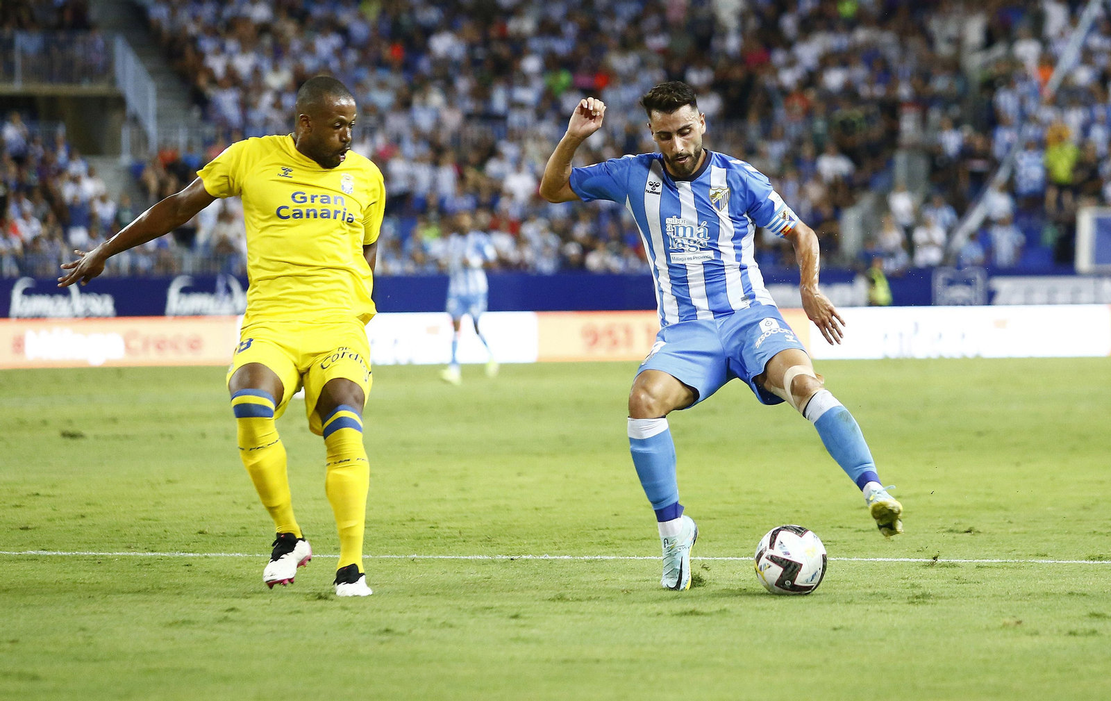 El Málaga-UD Las Palmas, en fotos