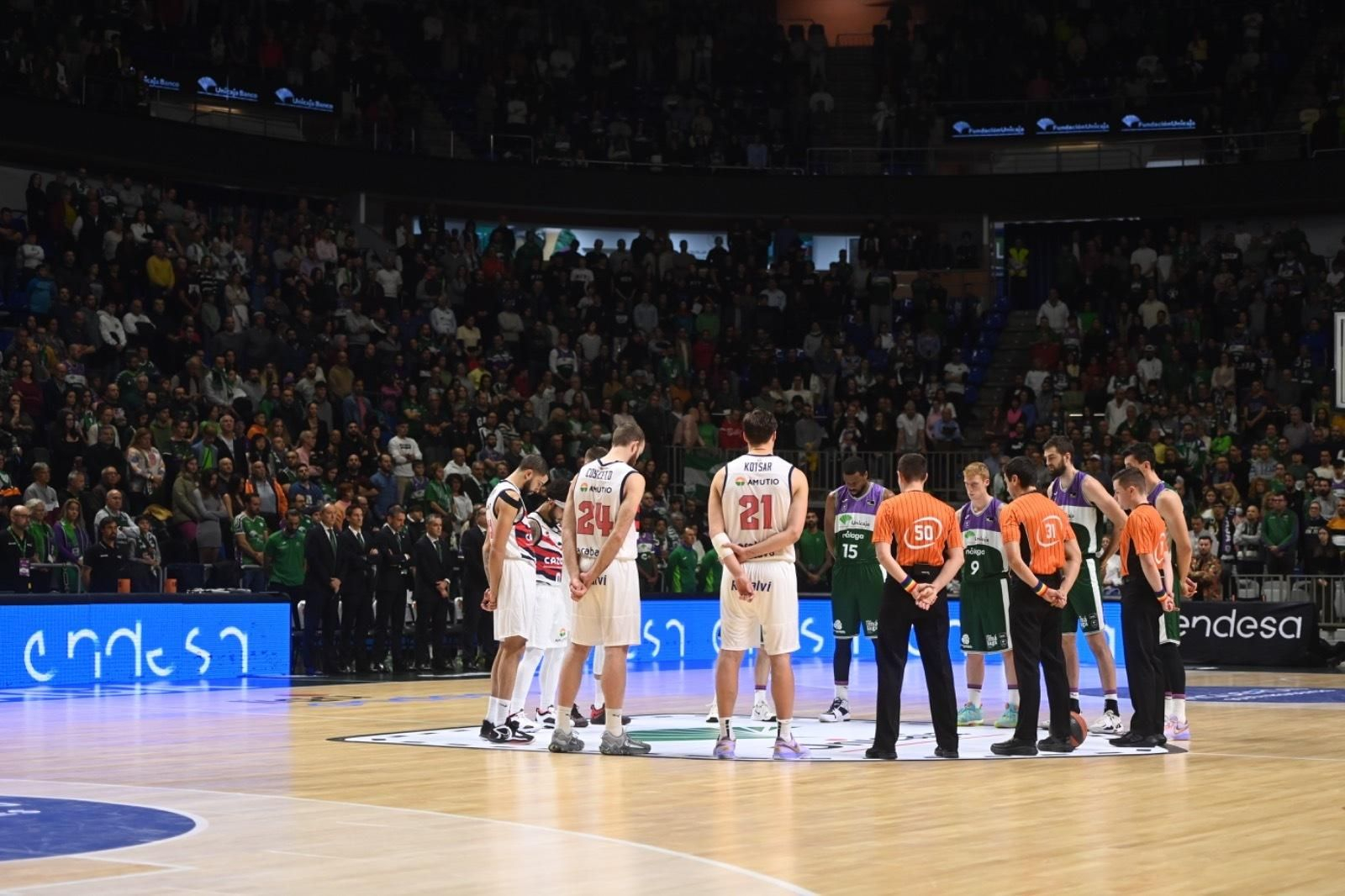 El Unicaja - Cazoo Baskonia, en imágenes