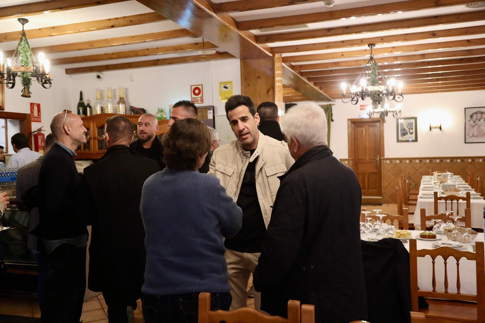 Los veteranos del Málaga CF se reúnen en la Venta del Túnel