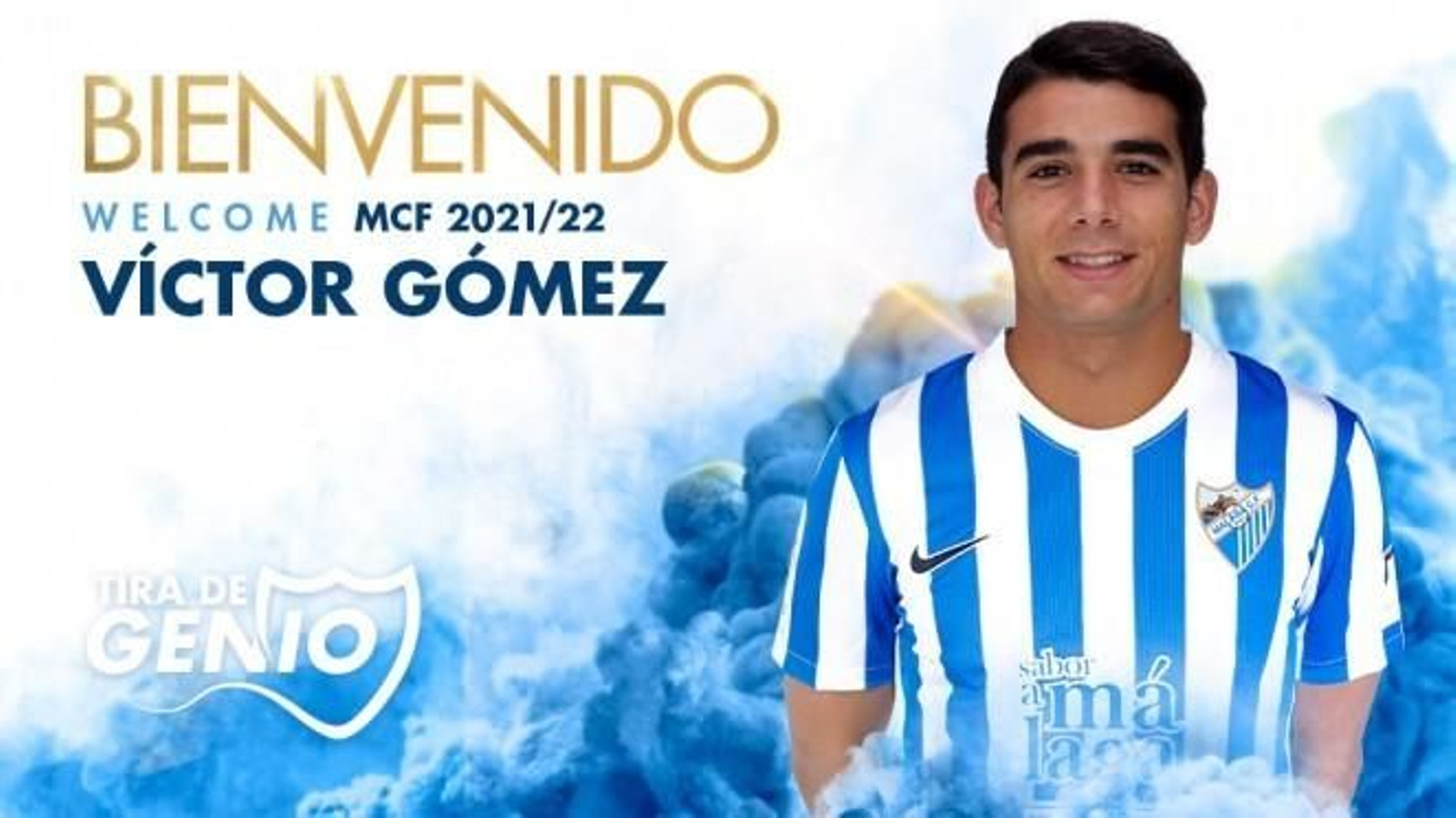 Oficial: El Málaga CF ficha a Víctor Gómez Oficial: El Málaga CF ficha a Víctor Gómez