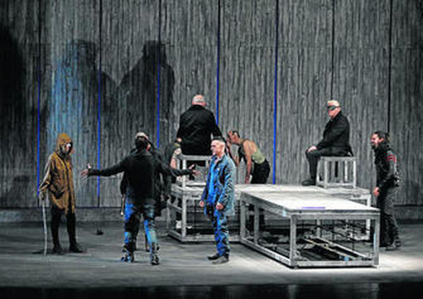 Imagen de la obra 'Don Juan Tenorio' que se representó el domingo en Almería.