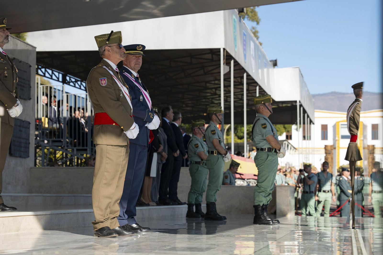 Así conmemora el día de la Inmaculada Concepción la Brigada de la Legión en Almería y despide al contingente que parte a Eslovaquia