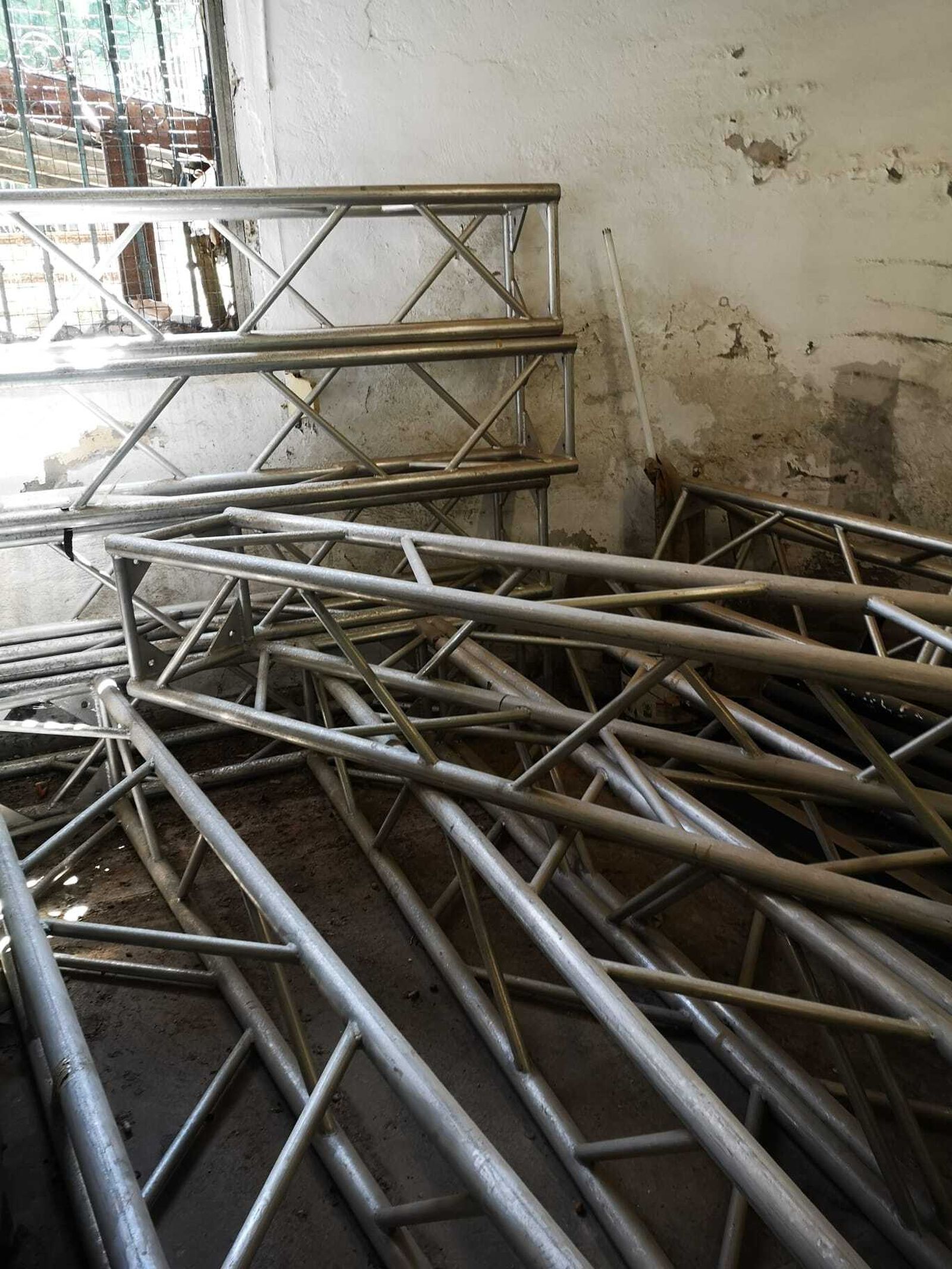 El deprorable estado del teatro Lope de Vega.