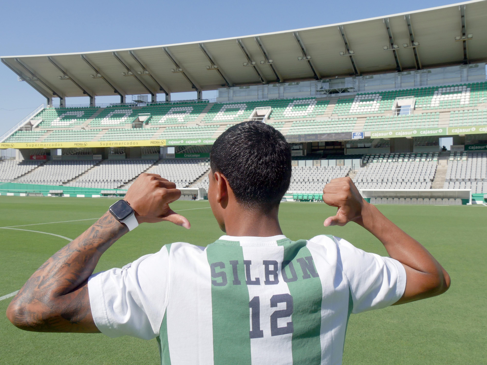 Las camisetas del Córdoba CF confeccionadas por Silbon, en imágenes