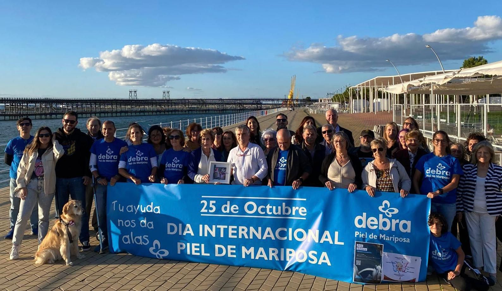 La asociación Debra ha conmemorado el Día Internacional de la Piel de Mariposa.
