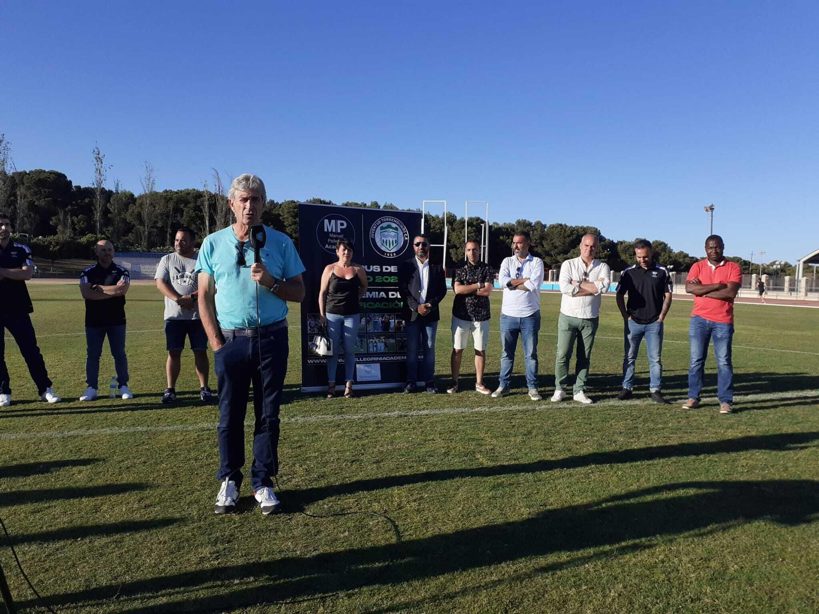 Pellegrini, en Torremolinos para presentar un campus