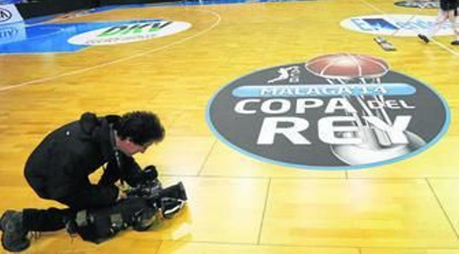 Una imagen previa a la Copa del Rey de 2014, en el Martín Carpena.