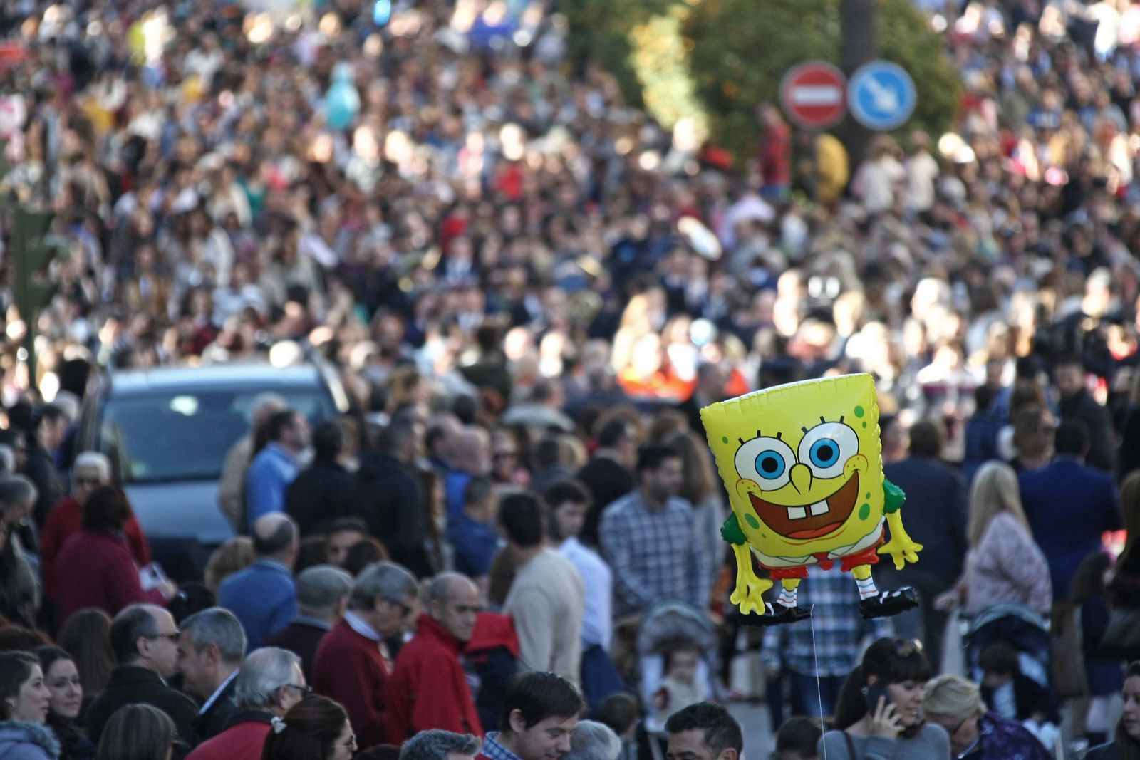 Arrastre de latas en Algeciras