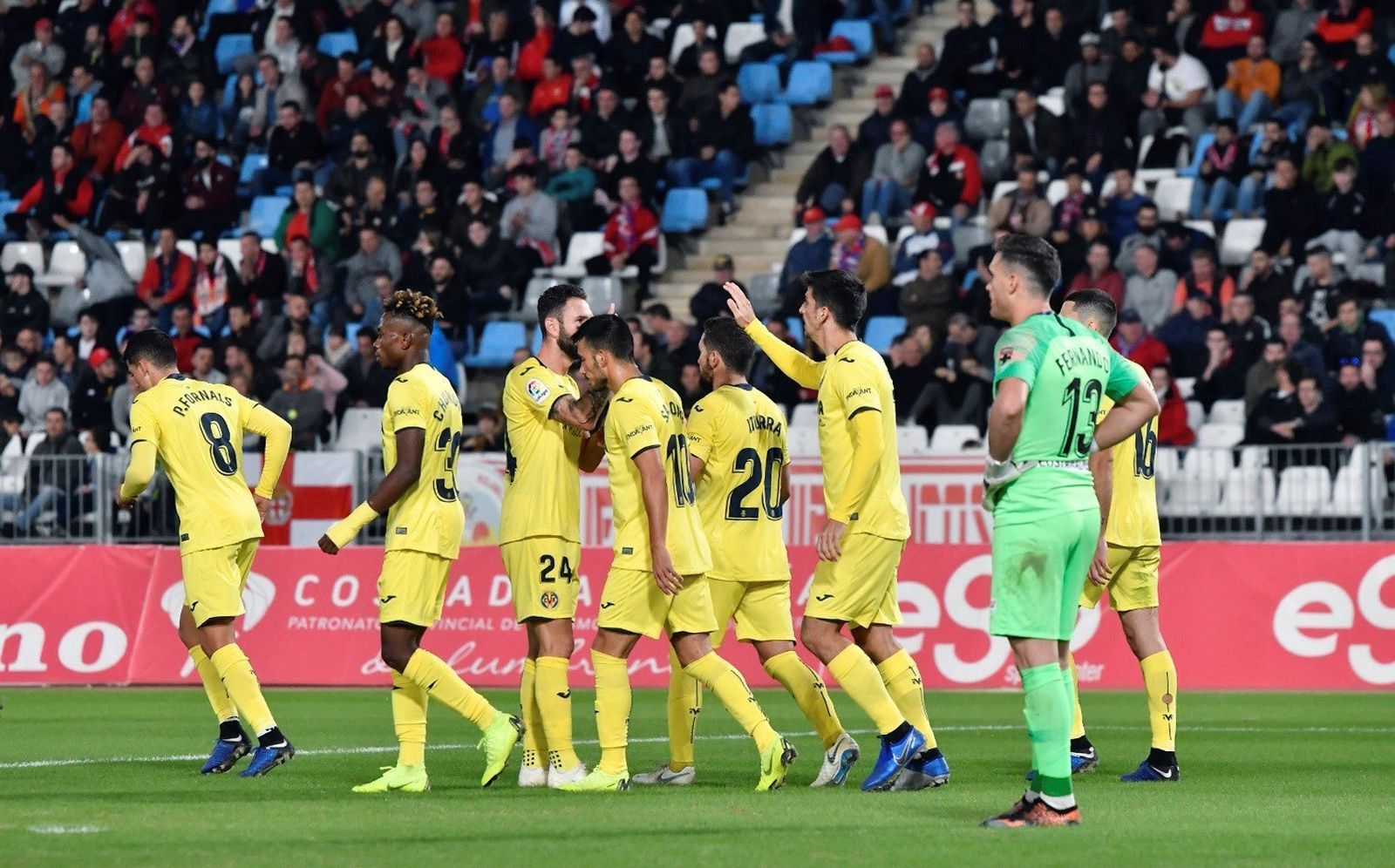 Las imágenes del UD Almería-Villarreal