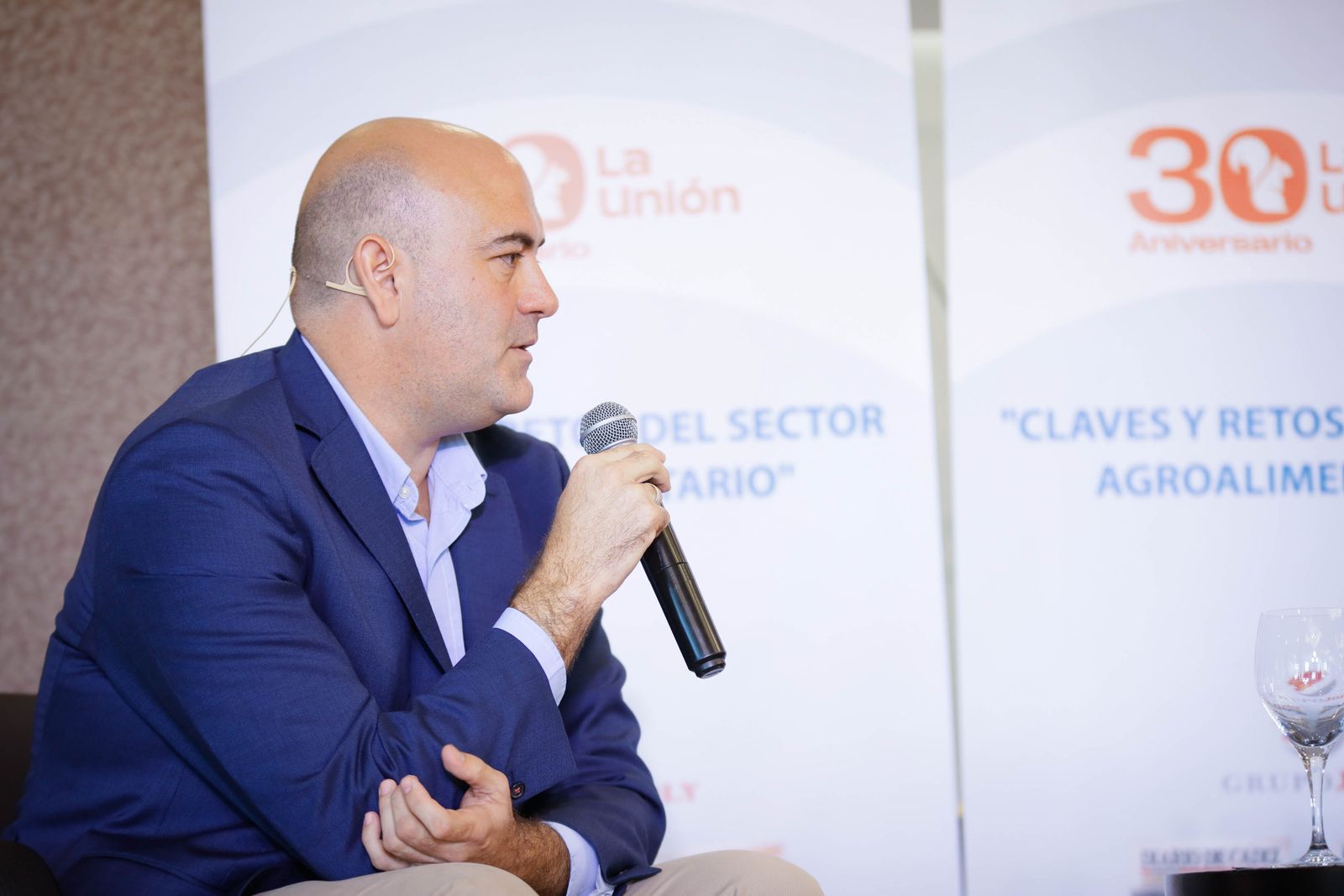 Imágenes del desayuno coloquio de Diario de Almería, con Jesús Barranco, CEO de La Unión