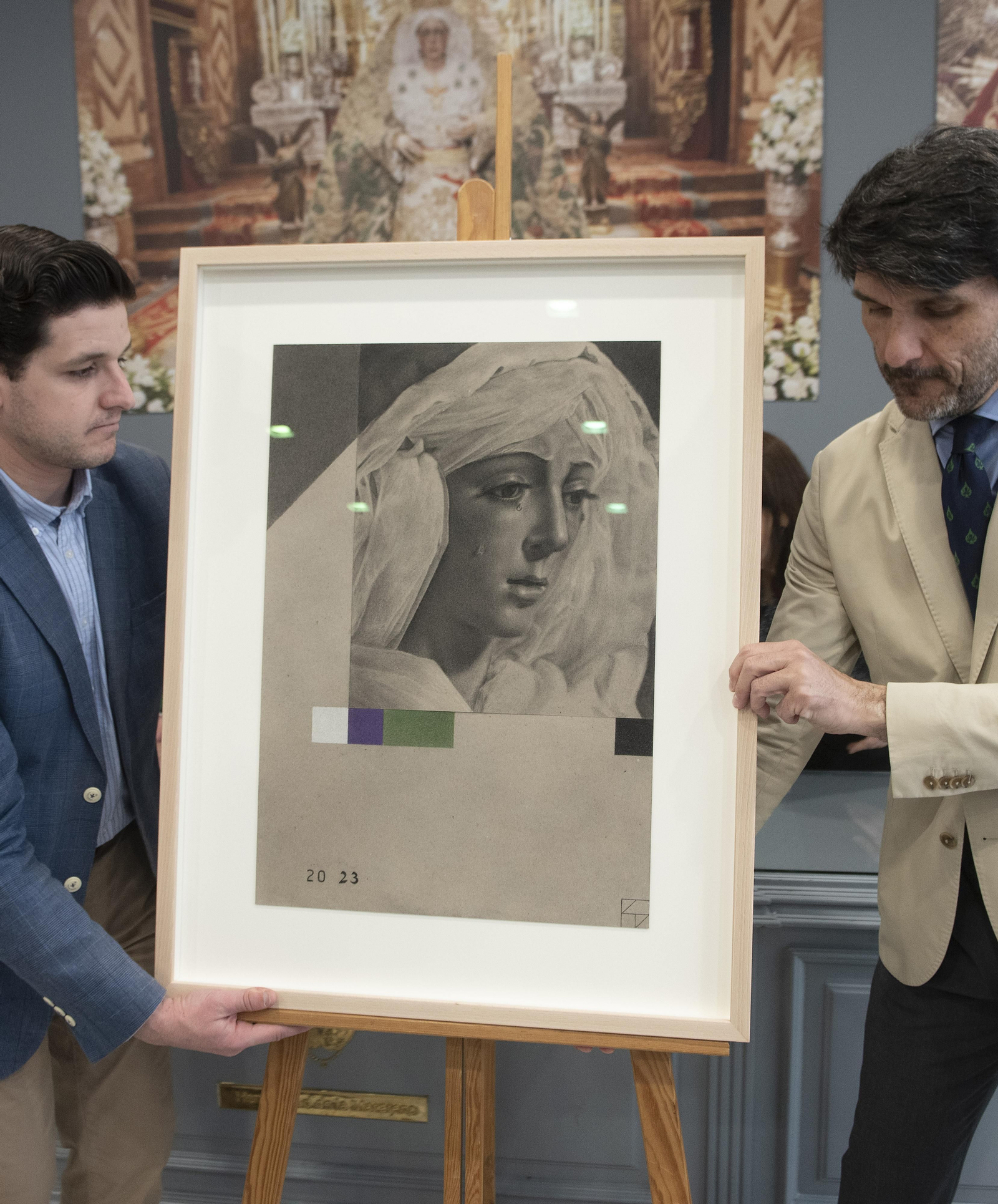 Imágenes de la presentación del cartel de la Hermandad de la Macarena