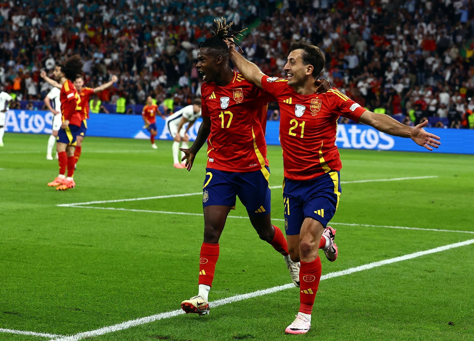 Las mejores fotos de la final España - Inglaterra