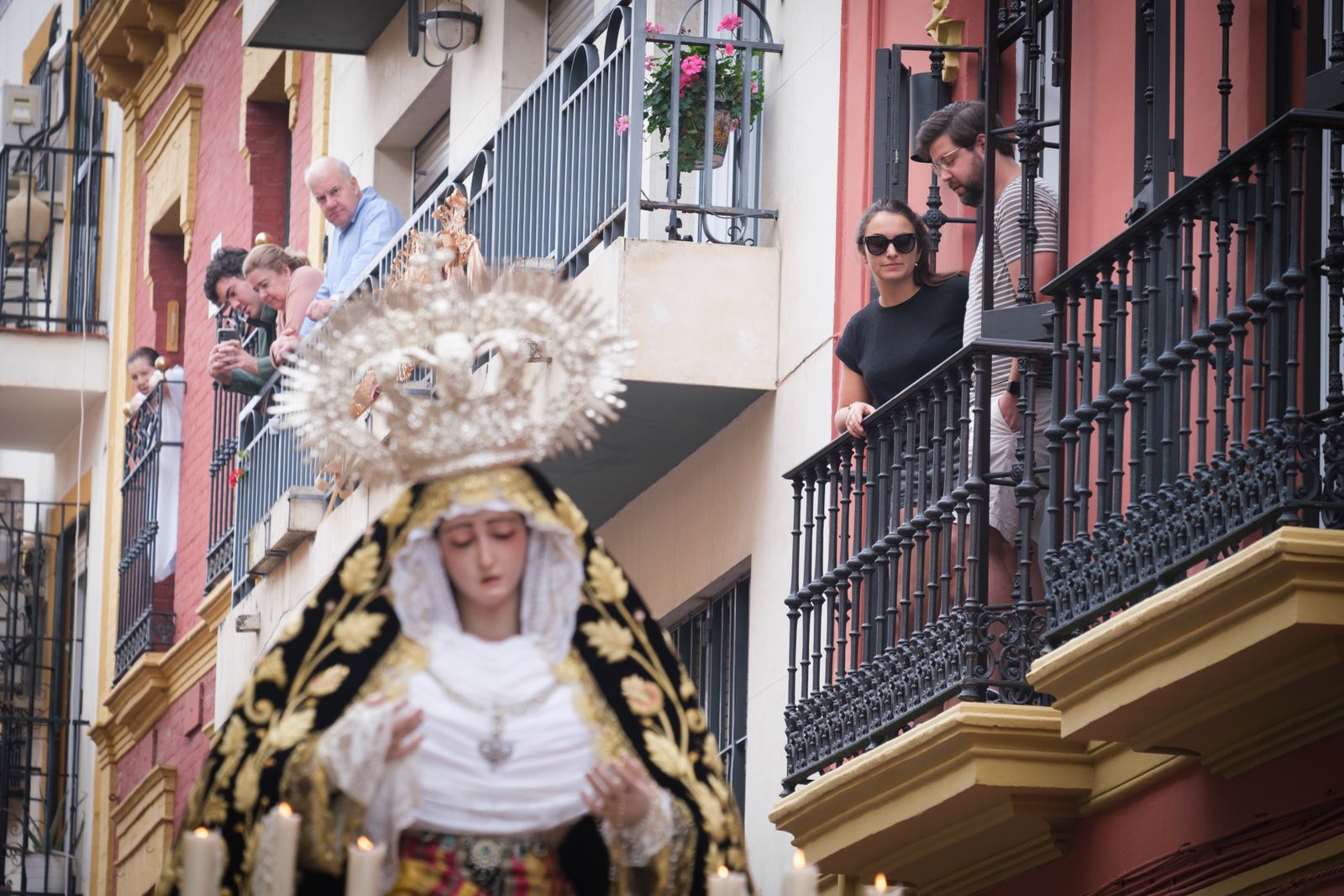 Las imágenes del rosario de la aurora de Montesión