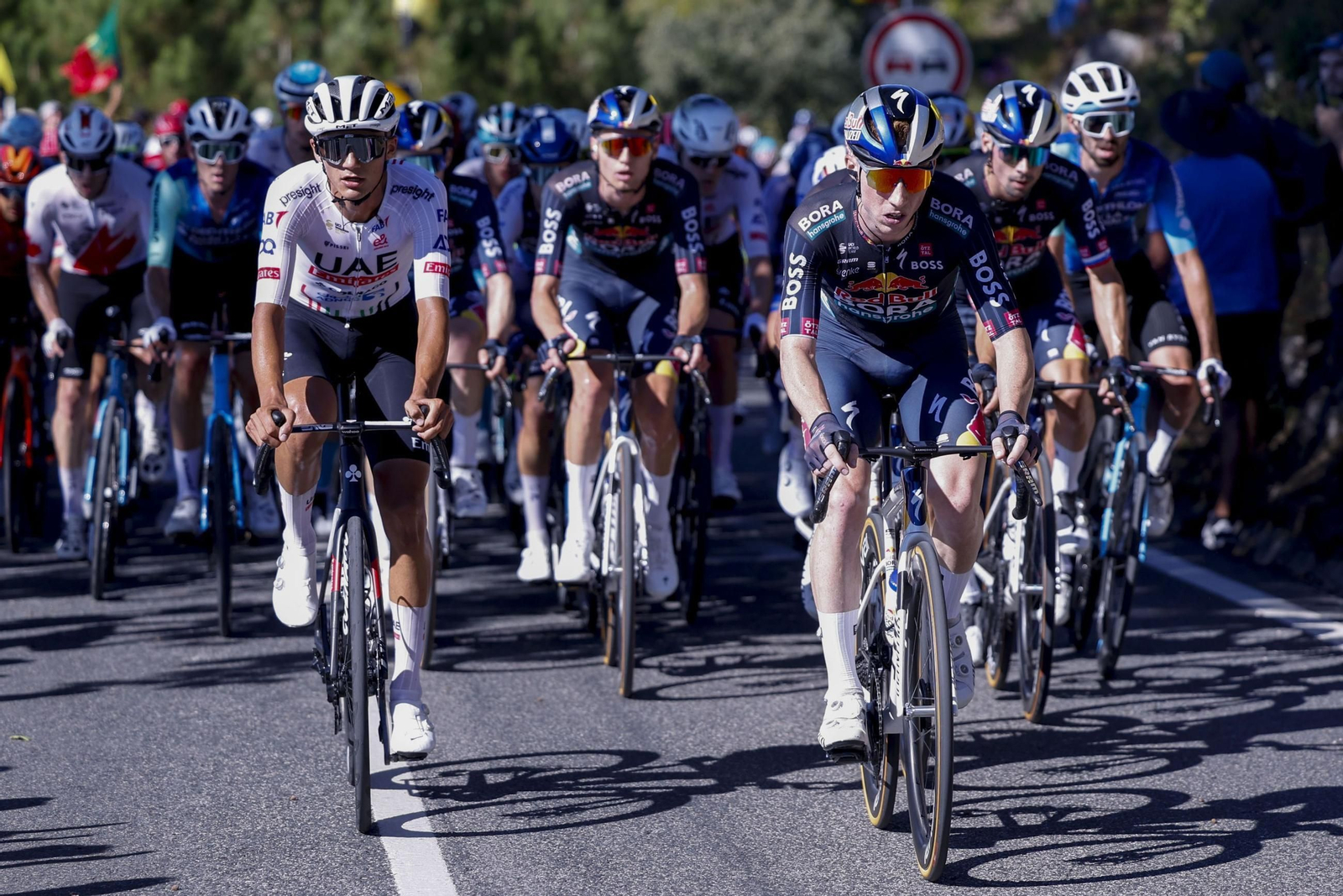 Luis Ángel Maté, protagonista en la fuga de la Vuelta a España