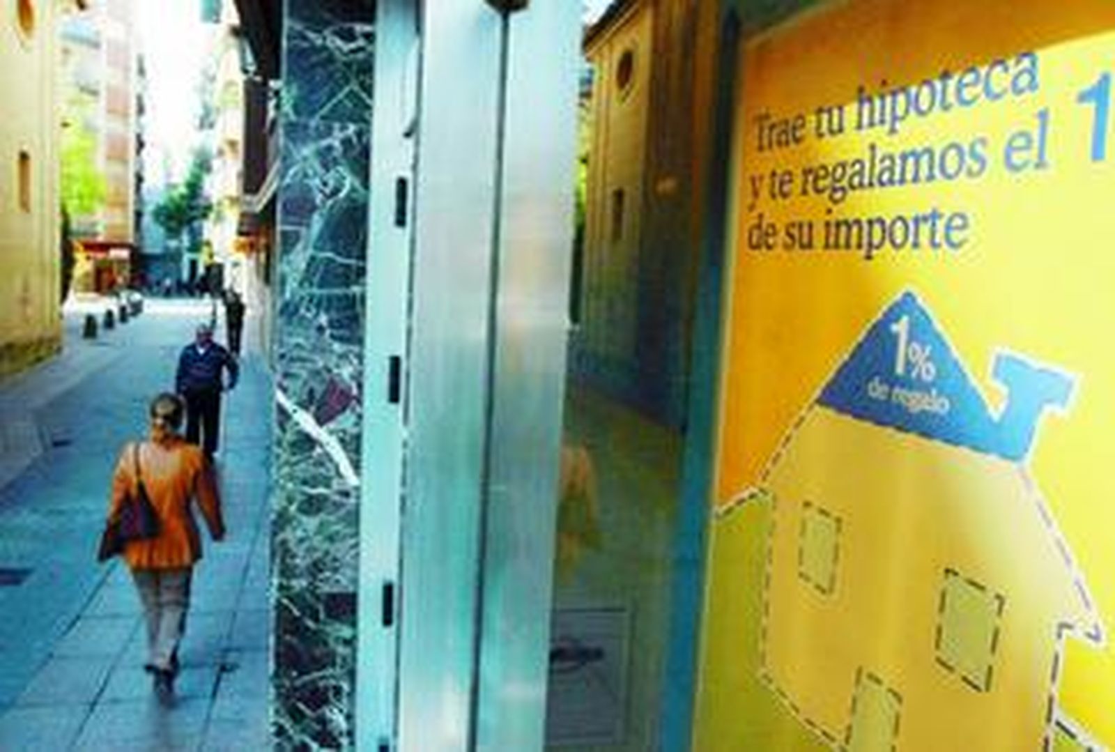 Imagen de una de las muchas ofertas que la banca ha lanzado en hipotecas.