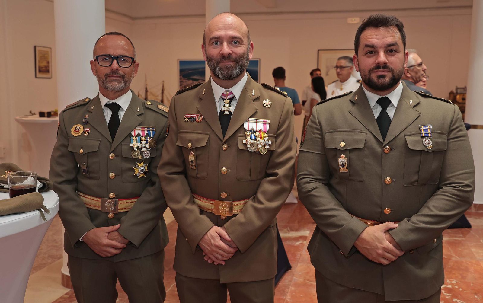 Fotos de la recepción de la Comandancia de Marina y la Autoridad Portuaria de la Bahía de Algeciras con motivo de la festividad de la Virgen del Carmen