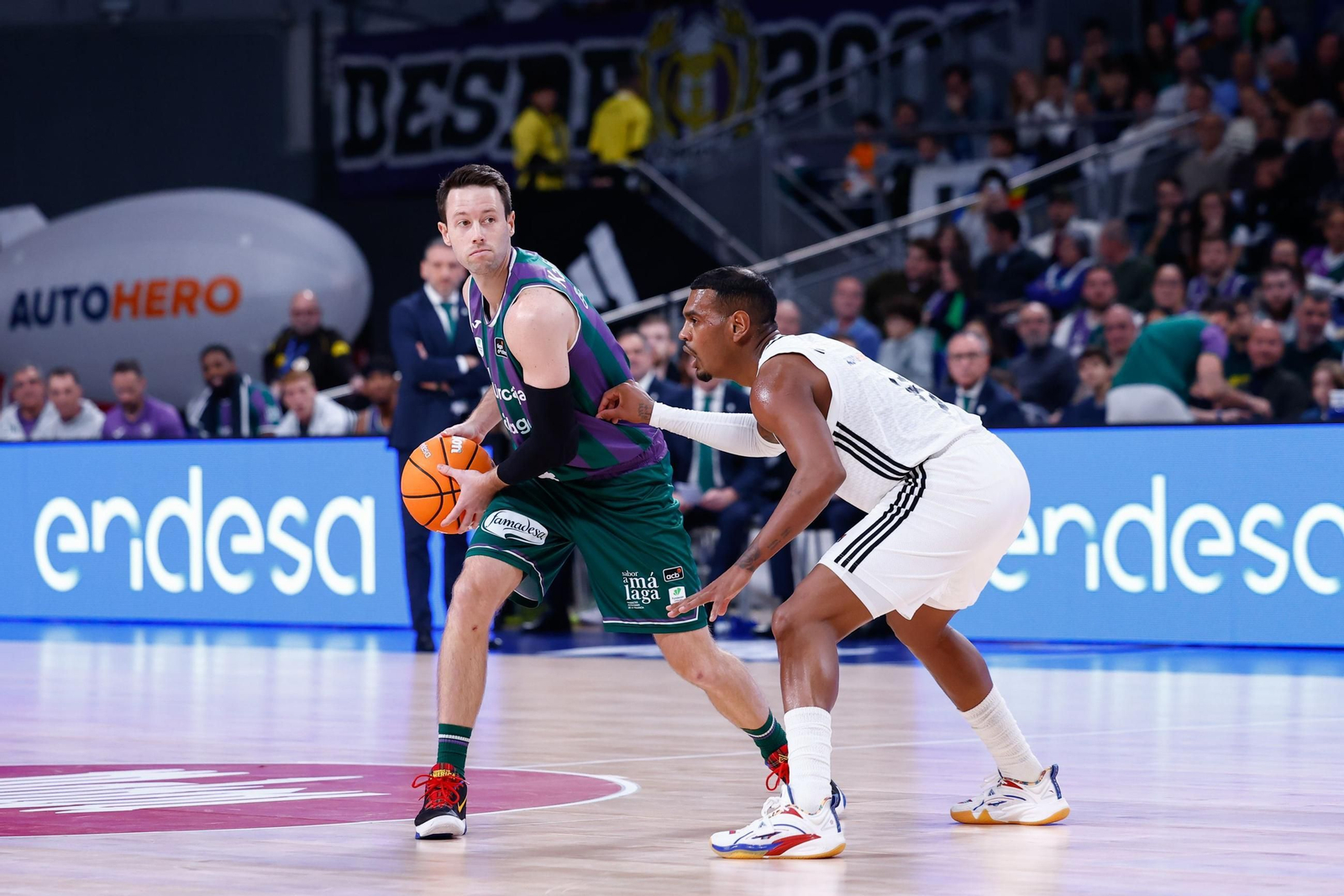 El Real Madrid-Unicaja, en fotos