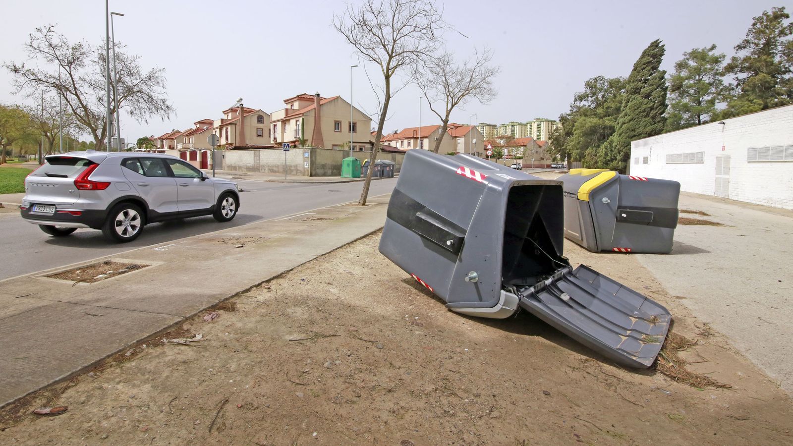 Imágenes de los destrozos ocasionados por el fuerte temporal