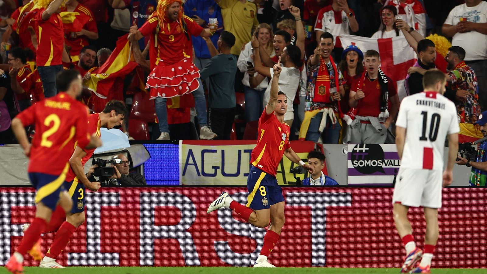 Las mejores fotos de la goleada de España a Georgia