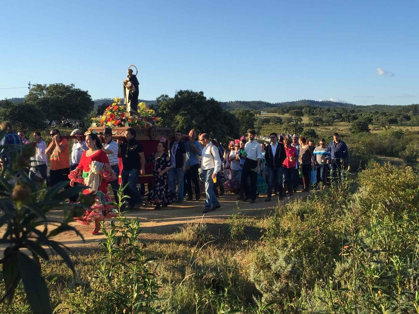 Romería en honor a San Telmo (pedanía de San Telmo, Cortegana)