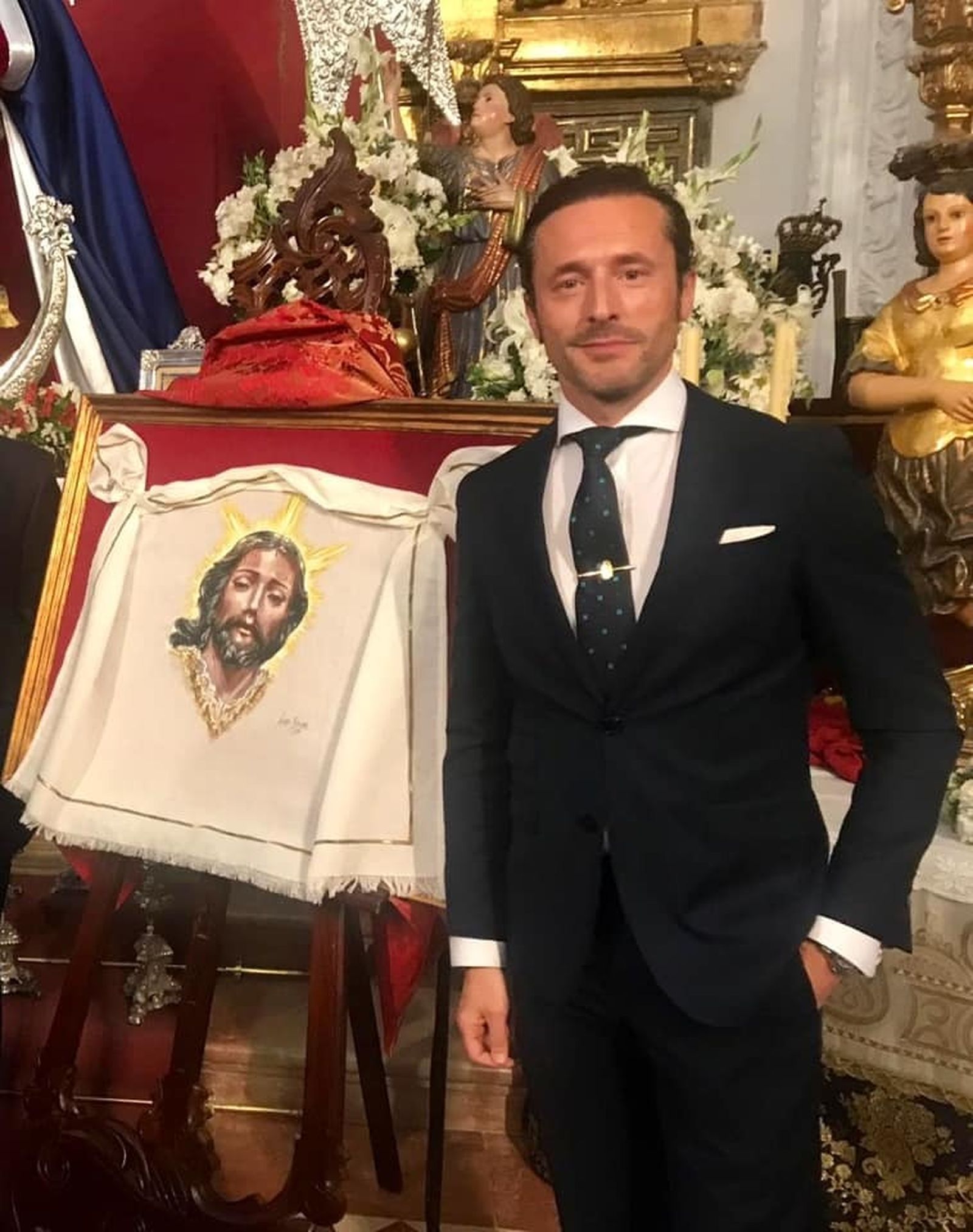 El artista cordobés Javier Aguilar, en una imagen de archivo.