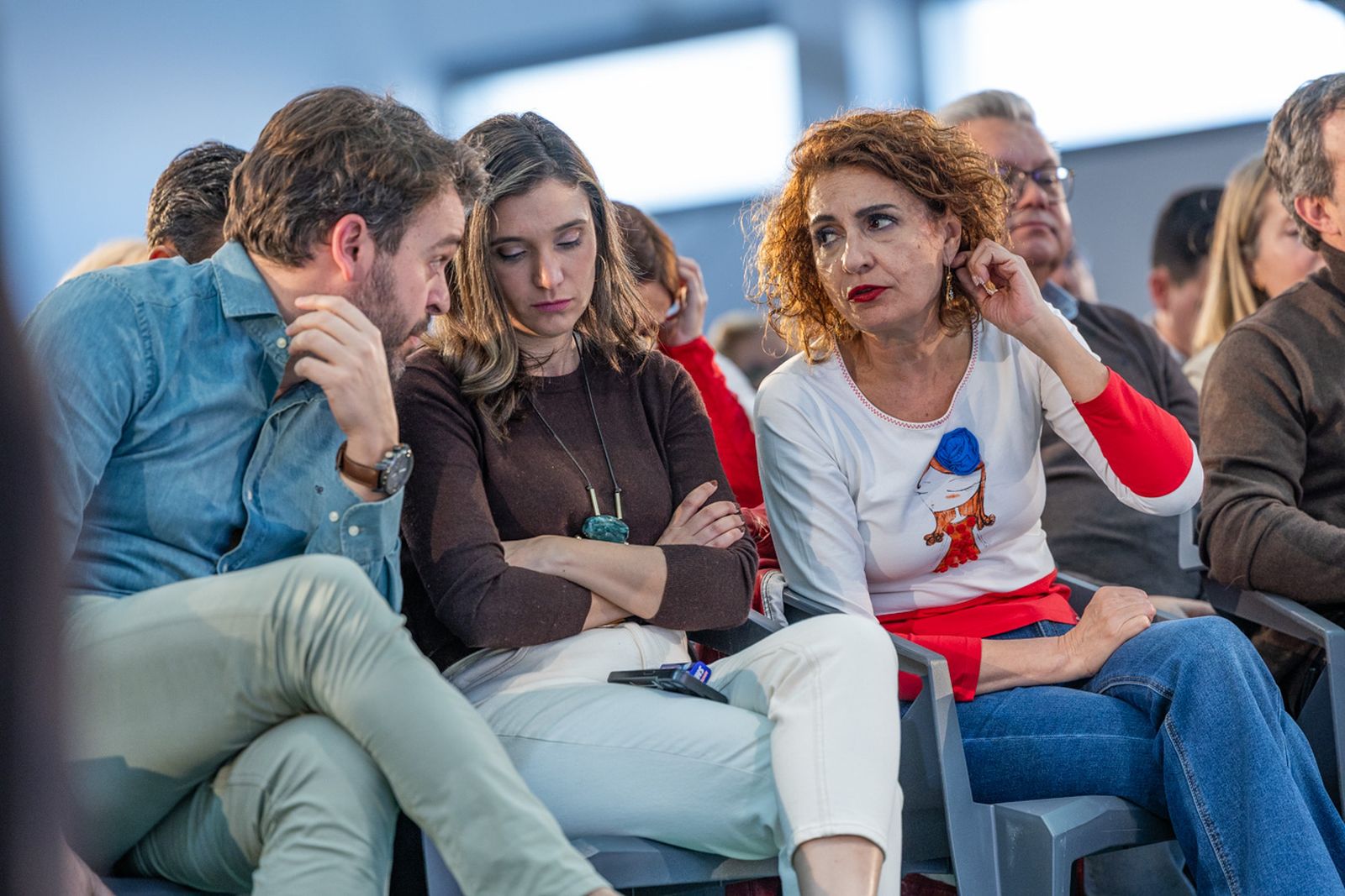 Acto en defensa de los servicios públicos para celebrar el 28F en Jaén